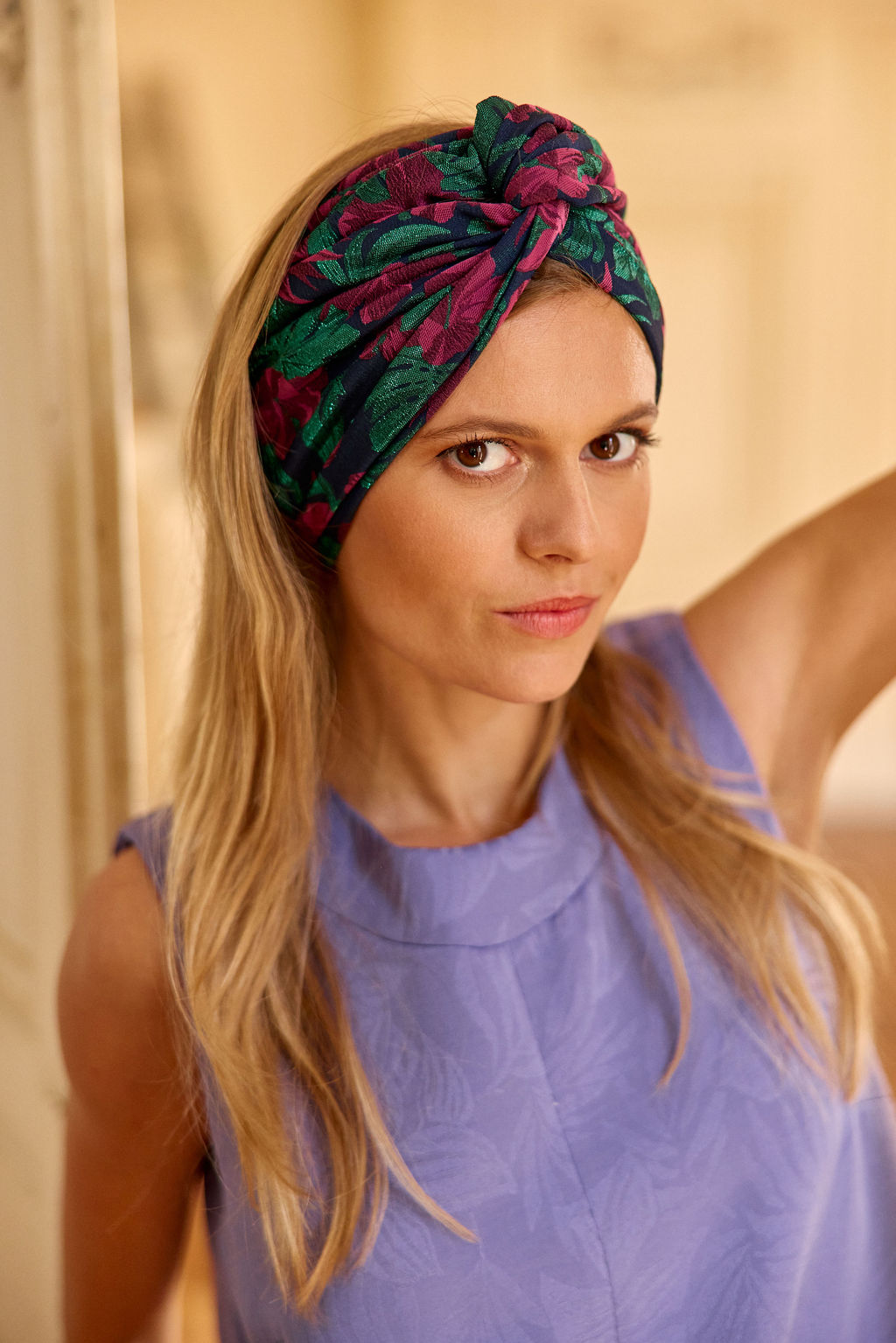 Turban Paloma jacquard