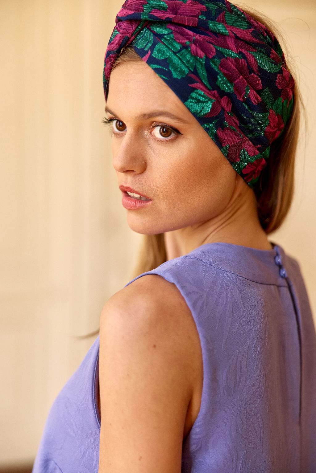 Turban Paloma jacquard