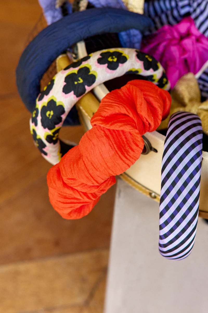 Serre-tête Frida coquelicot