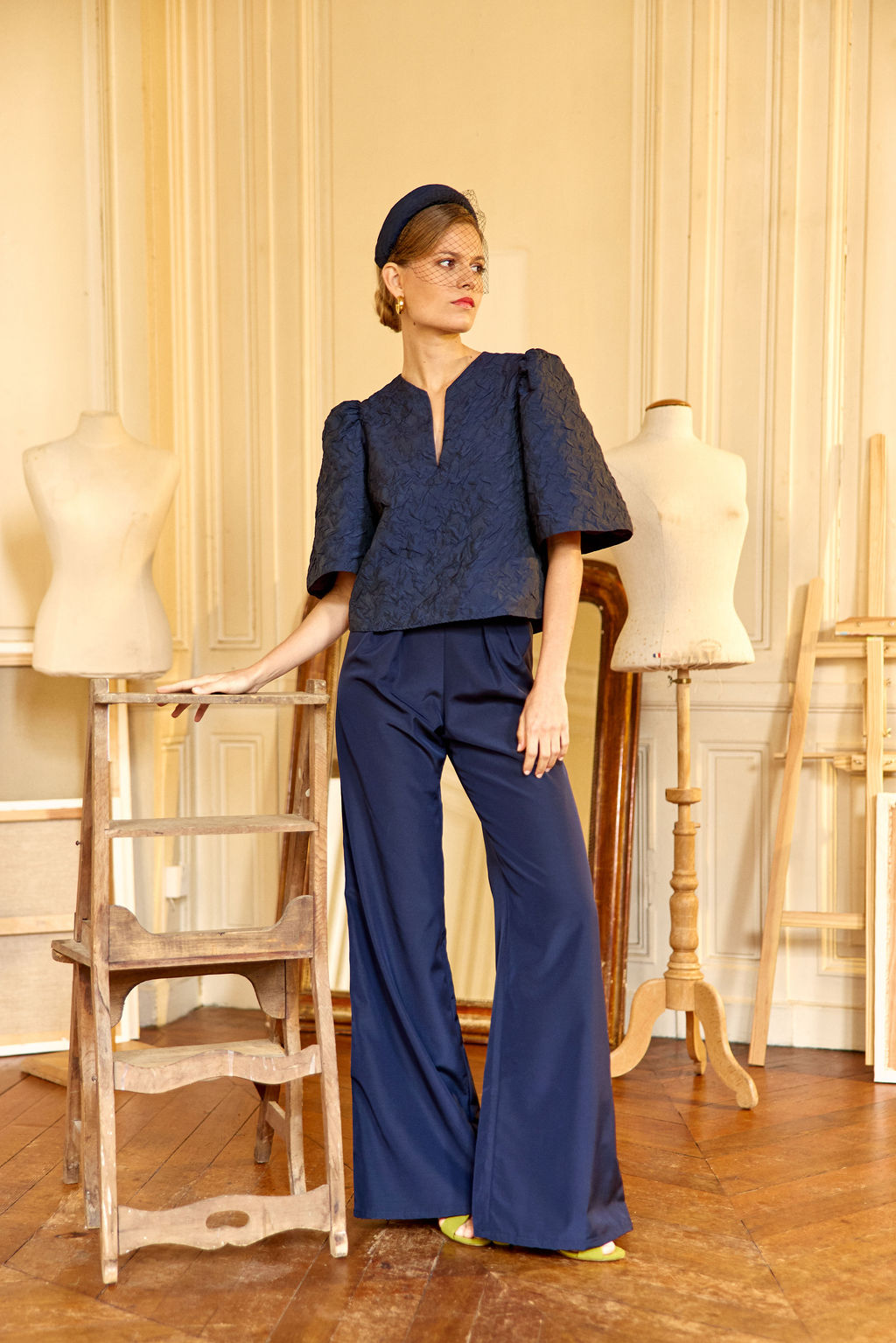 Pantalon Lou bleu minuit