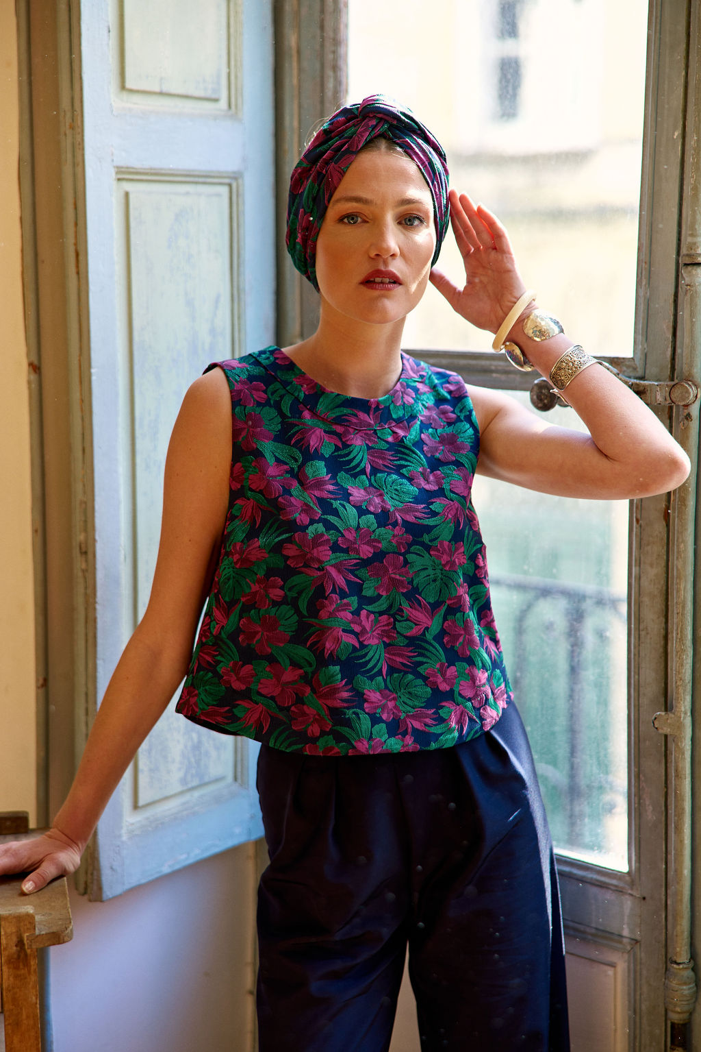 Top Rosalie jacquard