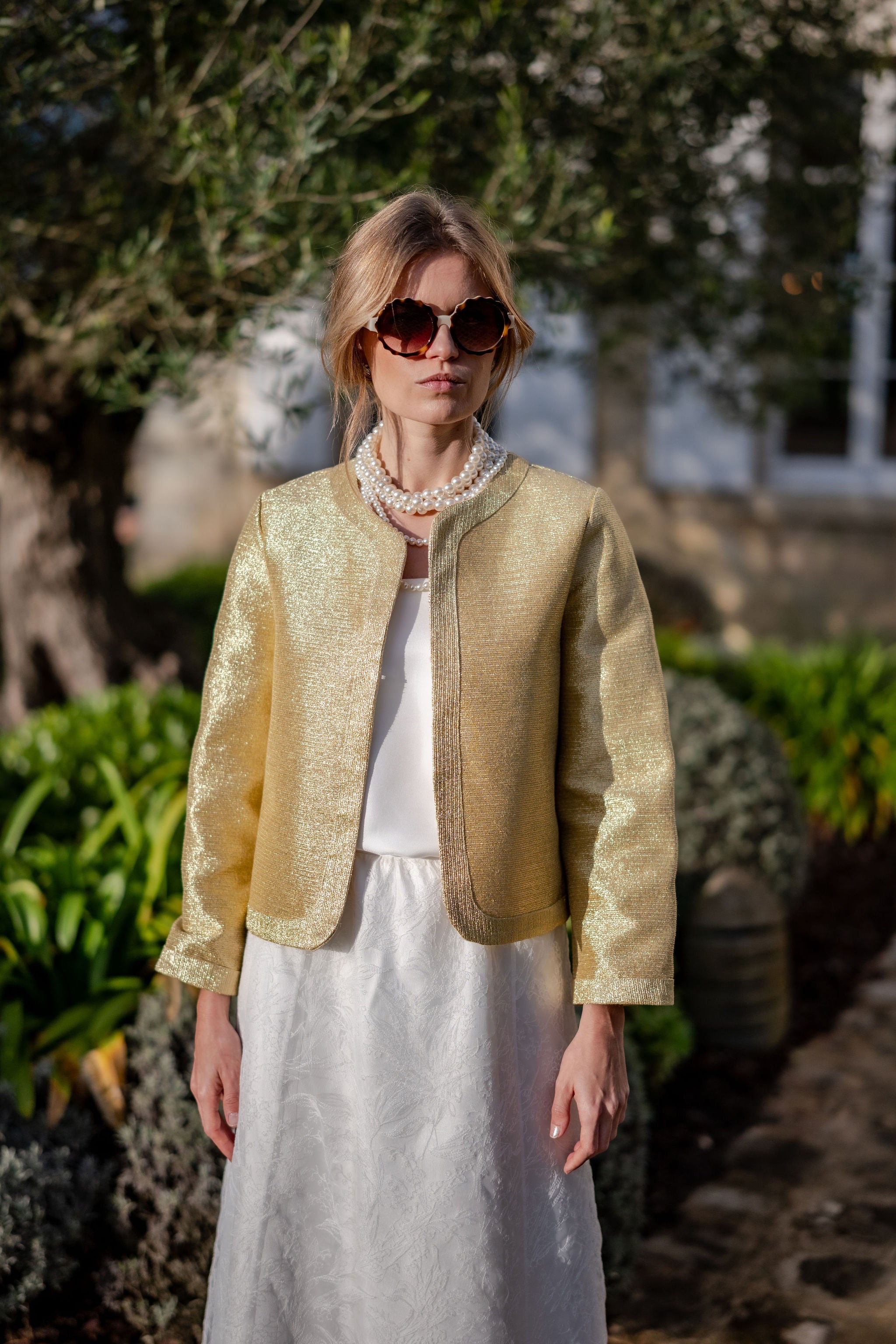 Veste Arielle dorée