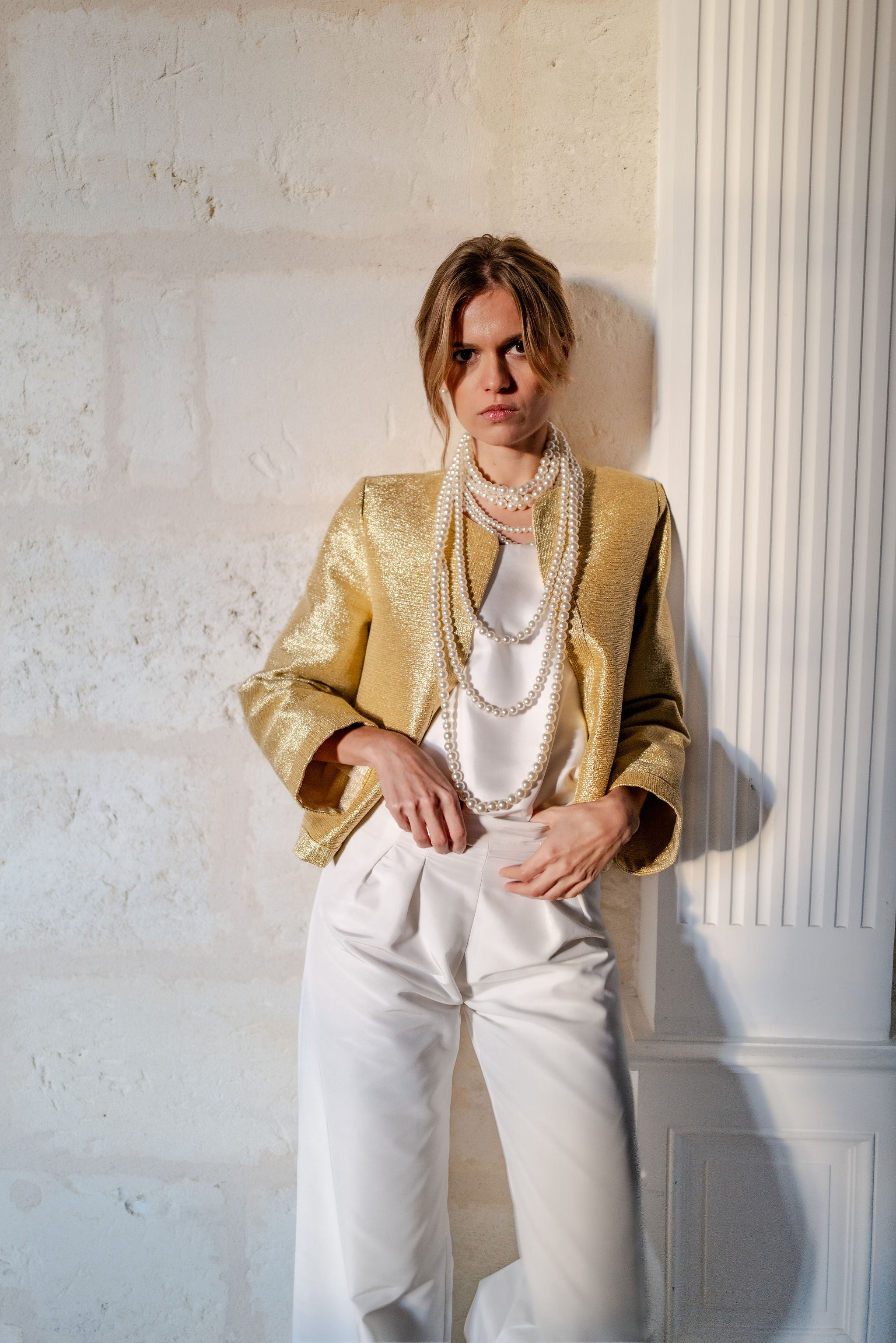 Veste Arielle dorée