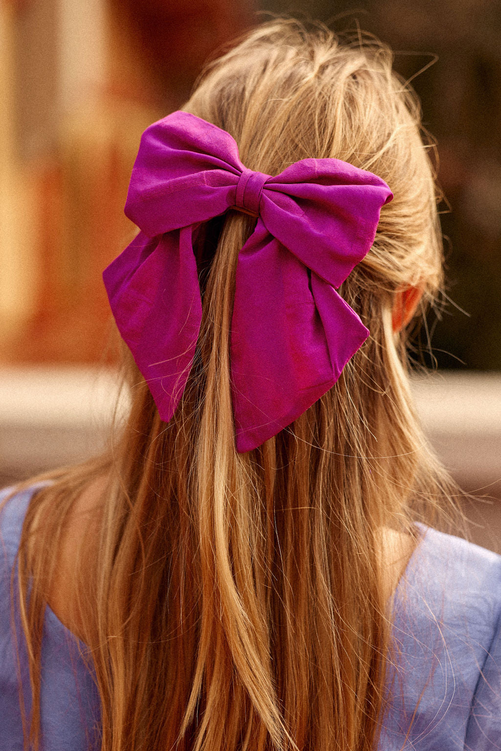 Les_Grisettes_Barette_Bow_Fushia_Top_Marceau_Lavande-1