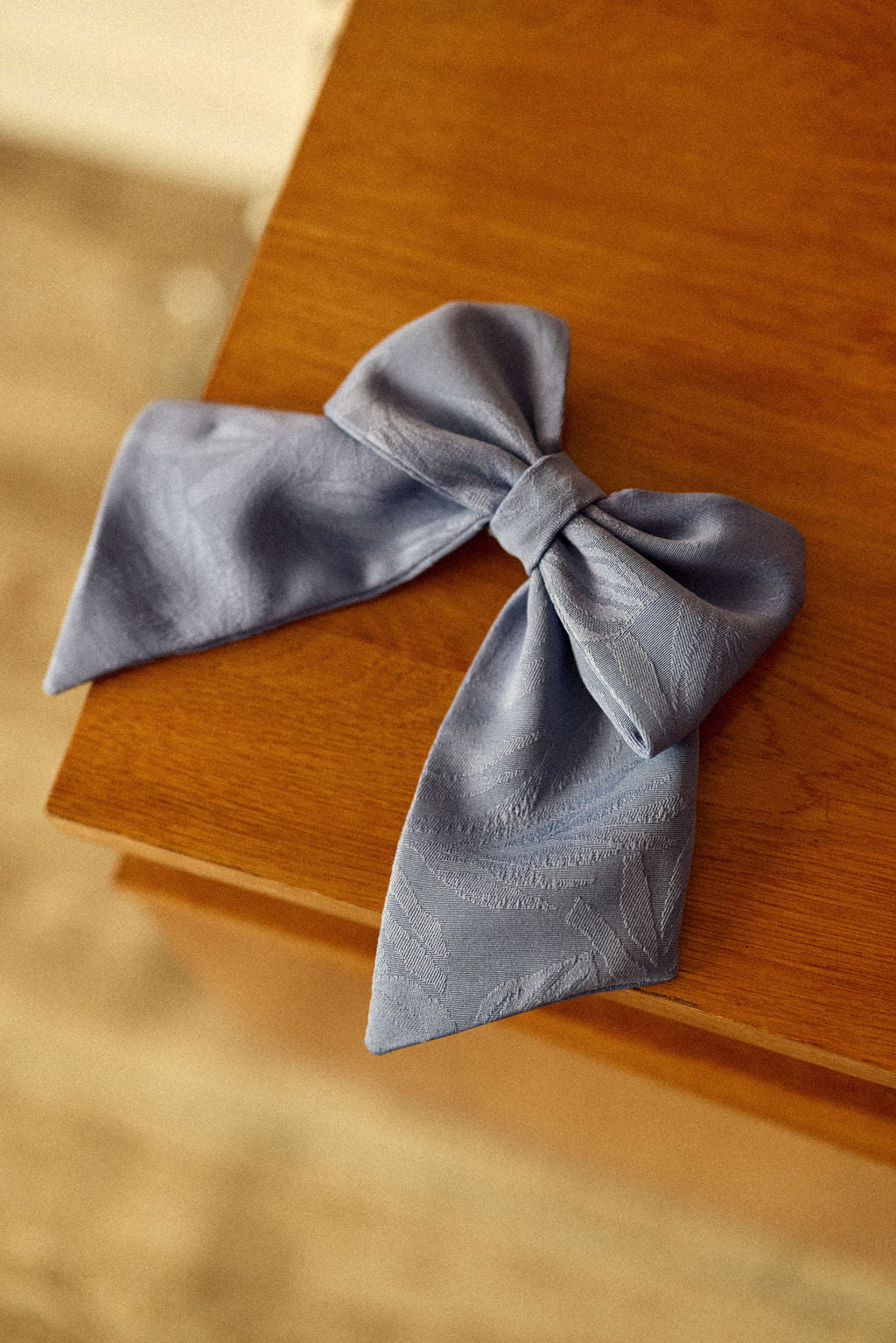 Les_Grisettes_Barette_Bow_Lavande