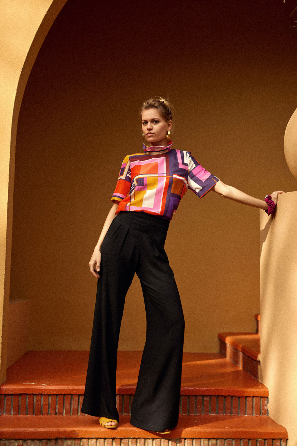 Les_Grisettes_Pantalon_Lou_noir_Top-Vassili_1