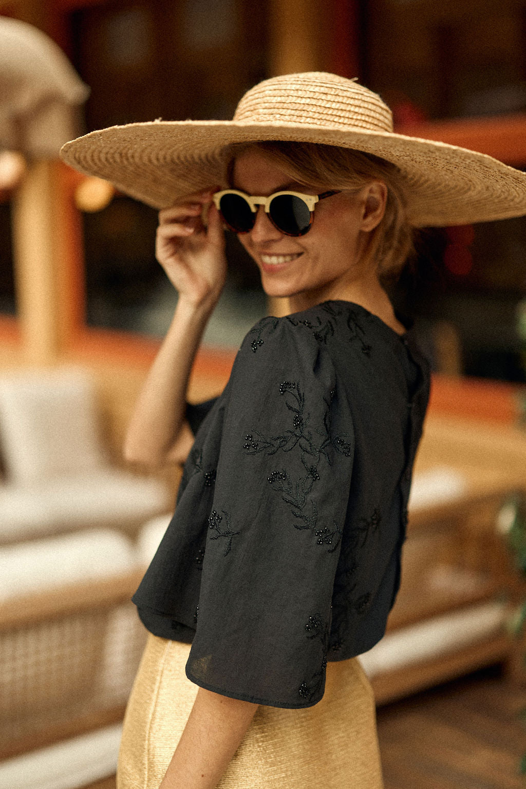 Les_Grisettes_Top_Lara_Jupe_Sixte_Dore