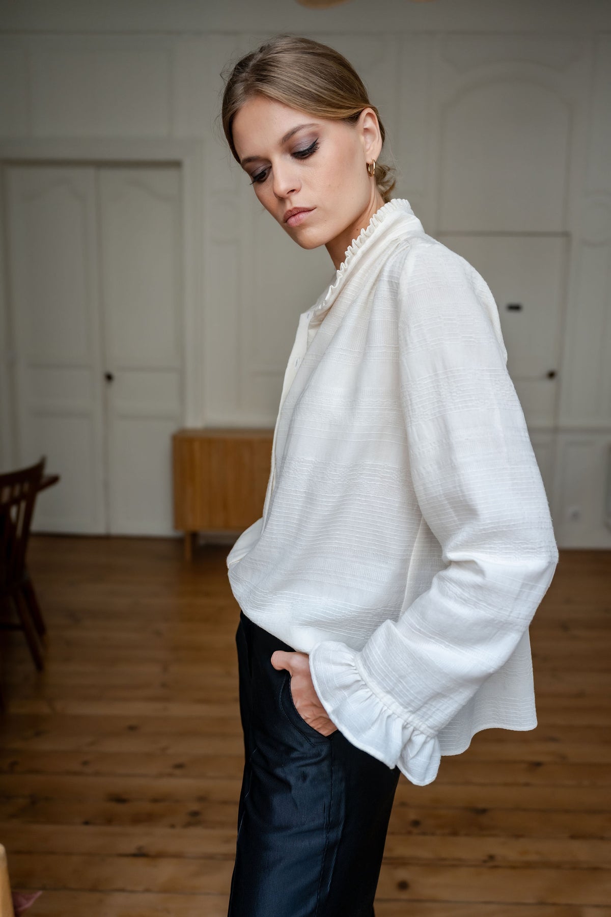 Chemise Calixte brodée