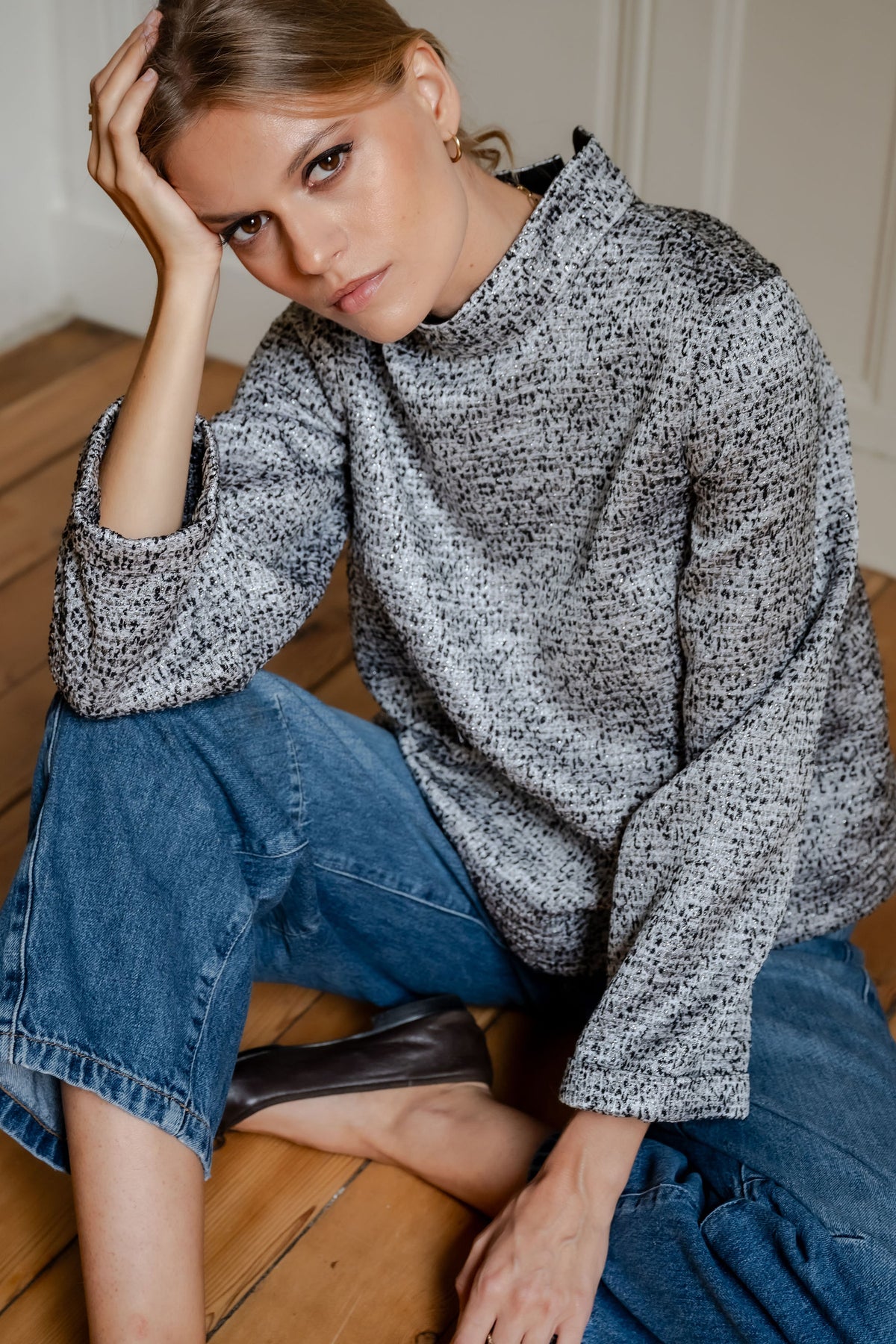 Top Fanette tweed