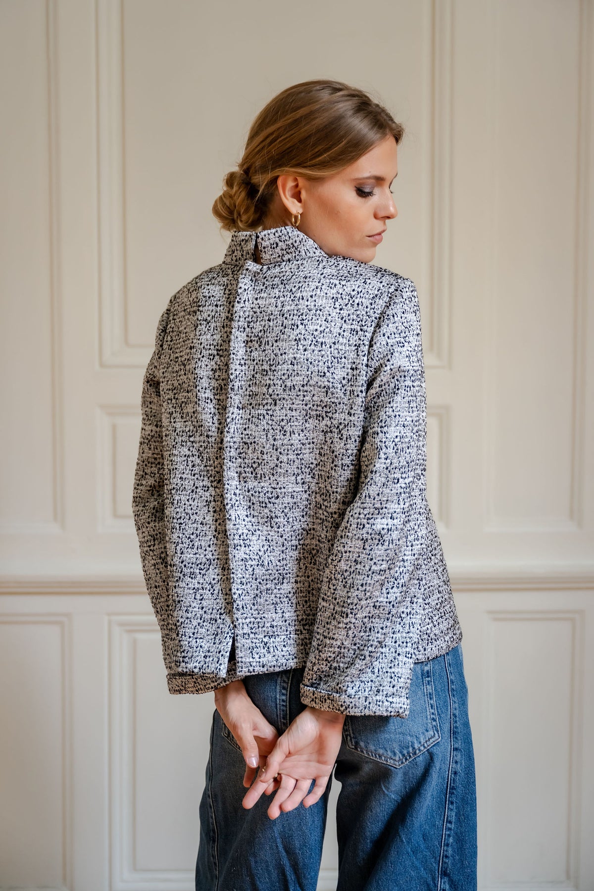 Top Fanette tweed