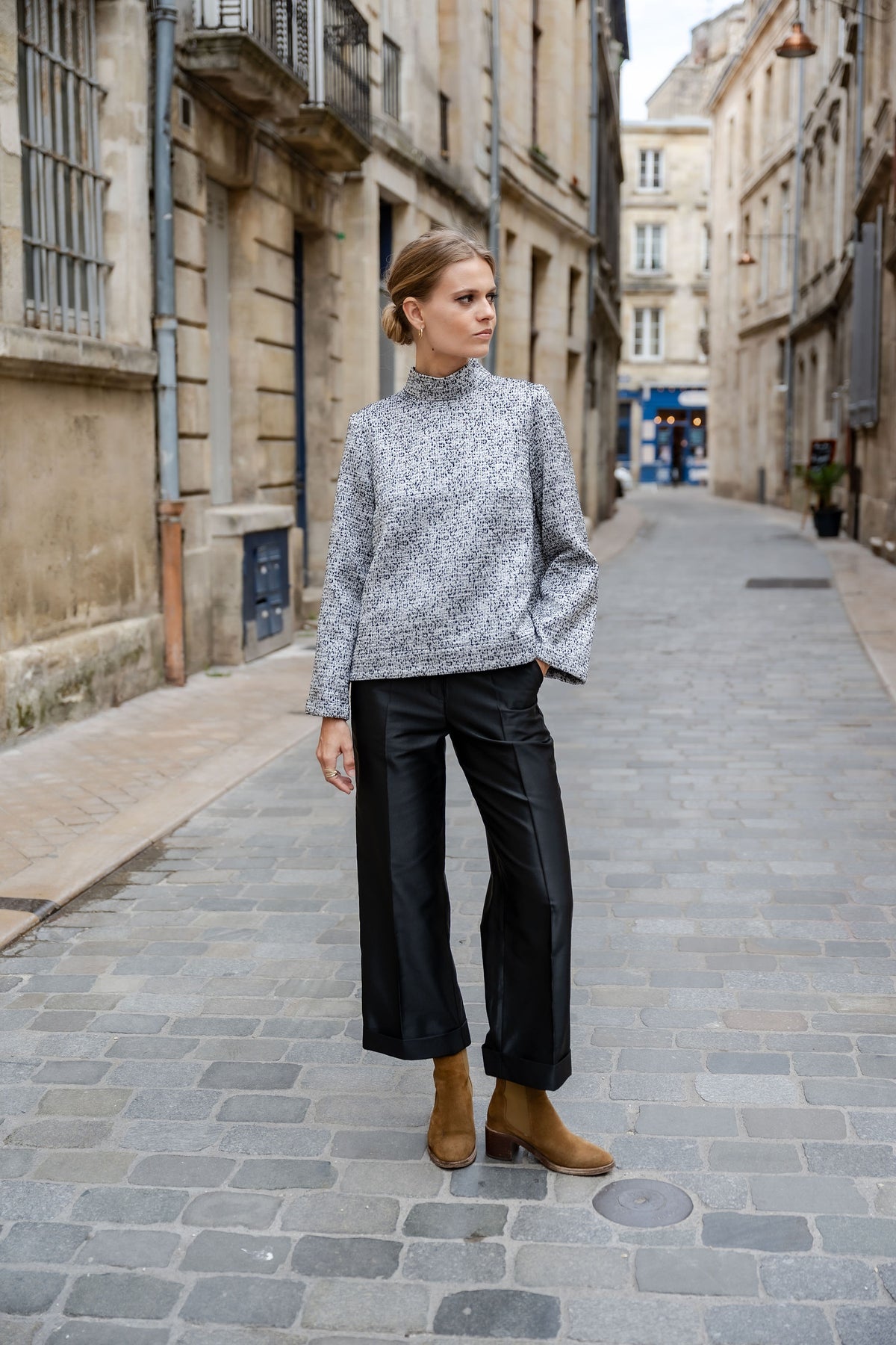 Pantalon Auguste noir
