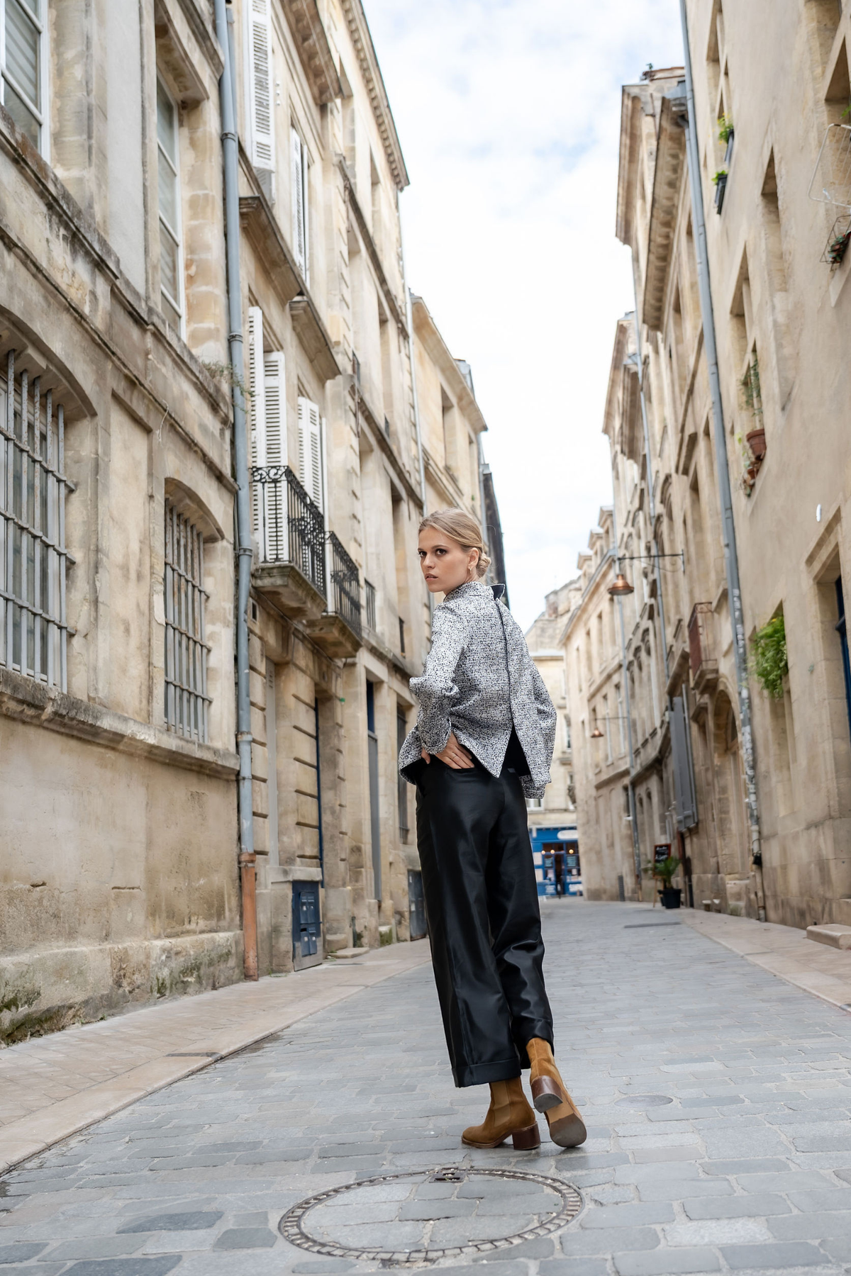 Pantalon Auguste noir