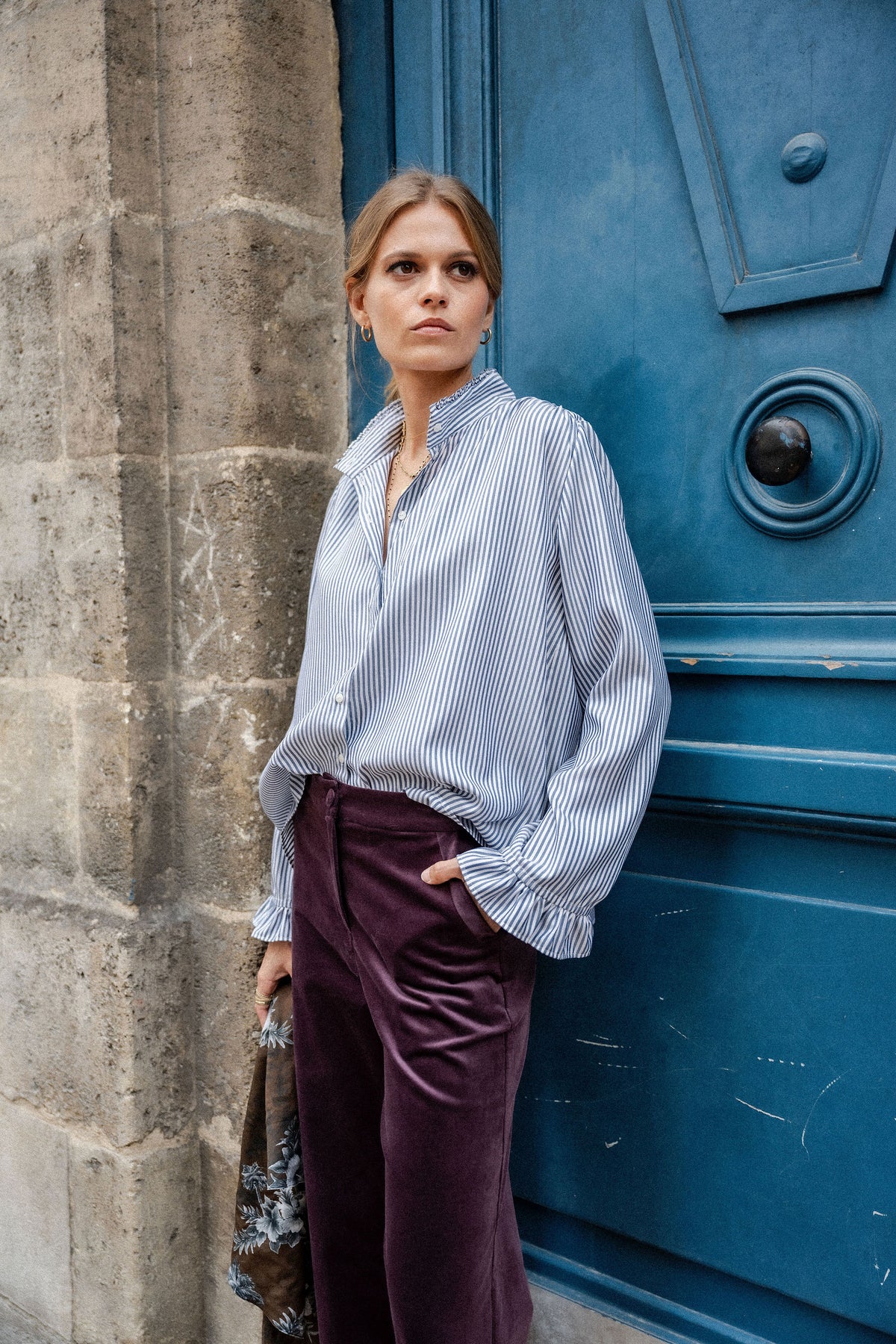 Chemise Calixte rayée