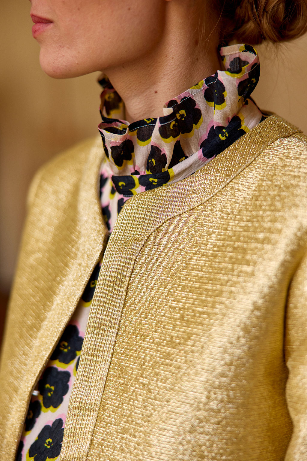 Veste Arielle dorée