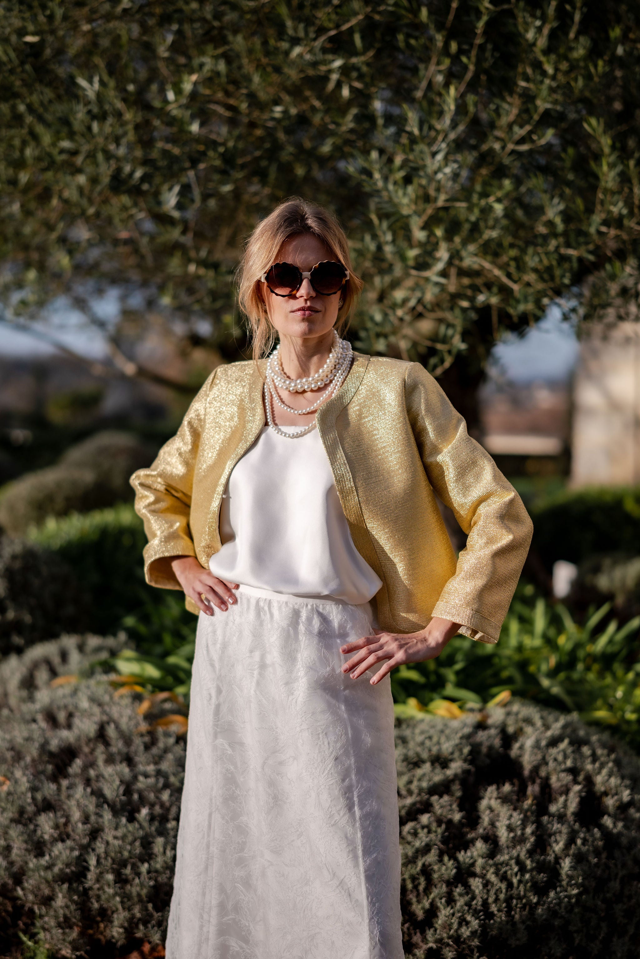 Veste Arielle dorée